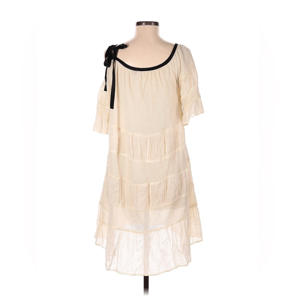 Rare Vintage Free People Gauze of the shoulder dress